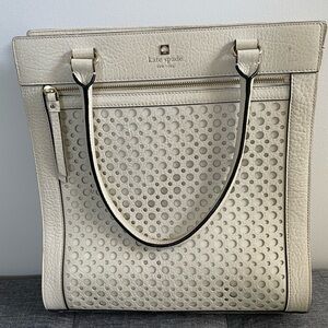 Kate Spade Cream Tote Bag